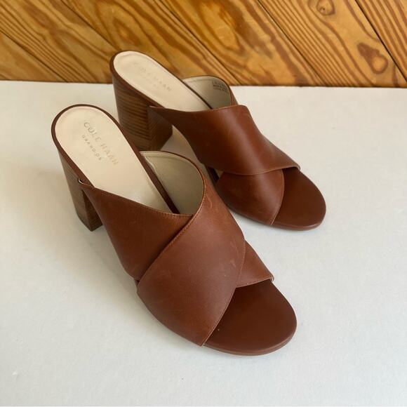 Cole Haan Gabby Crisscross Block Heel Sandal - Picture 9 of 9